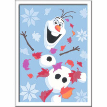 imagen 1 de creart olaf frozen kit para pintar