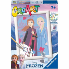 Imagen creart sisters forever frozen kit para pintar