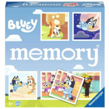 Imagen juego memory bluey ravensburger