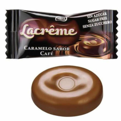 imagen 1 de caramelo la creme café sin azúcar bolsa 900grs