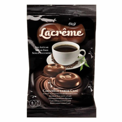 imagen 2 de caramelo la creme café sin azúcar bolsa 900grs