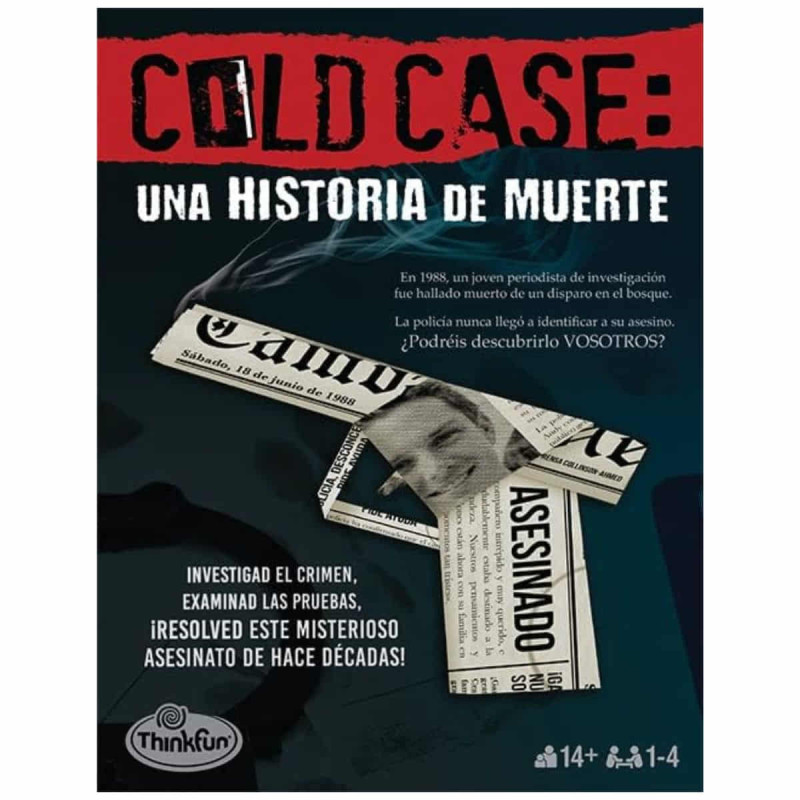 Imagen juego de mesa cold case una historia de muerte