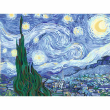 imagen 1 de creart van gogh la noche estrellada kit para
