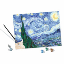 imagen 2 de creart van gogh la noche estrellada kit para