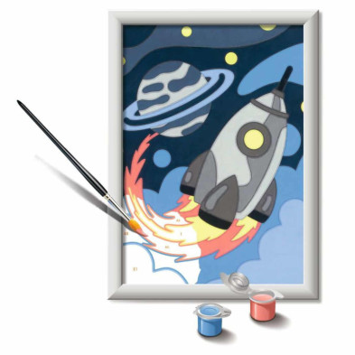imagen 2 de creart aventuras en el espacio kit para pintar