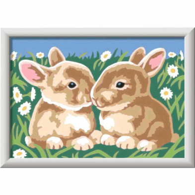 imagen 1 de creart bonitos conejitos kit para pintar