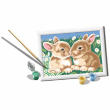 imagen 2 de creart bonitos conejitos kit para pintar