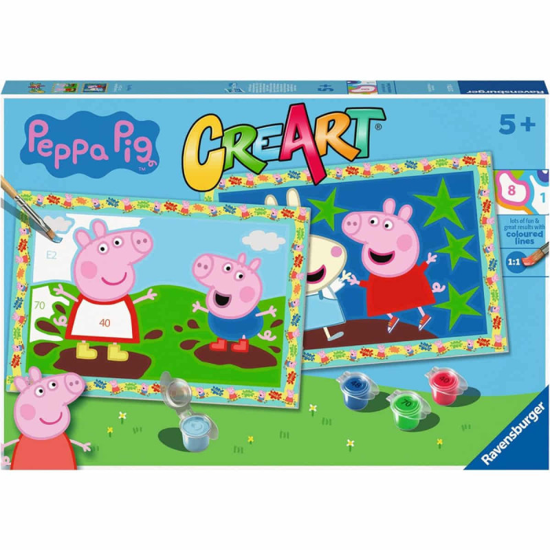 Imagen creart peppa pig kit para pintar