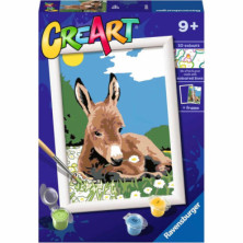 Imagen creart burro kit para pintar - serie e
