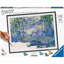 Imagen creart monet los nenúfares kit para pintar
