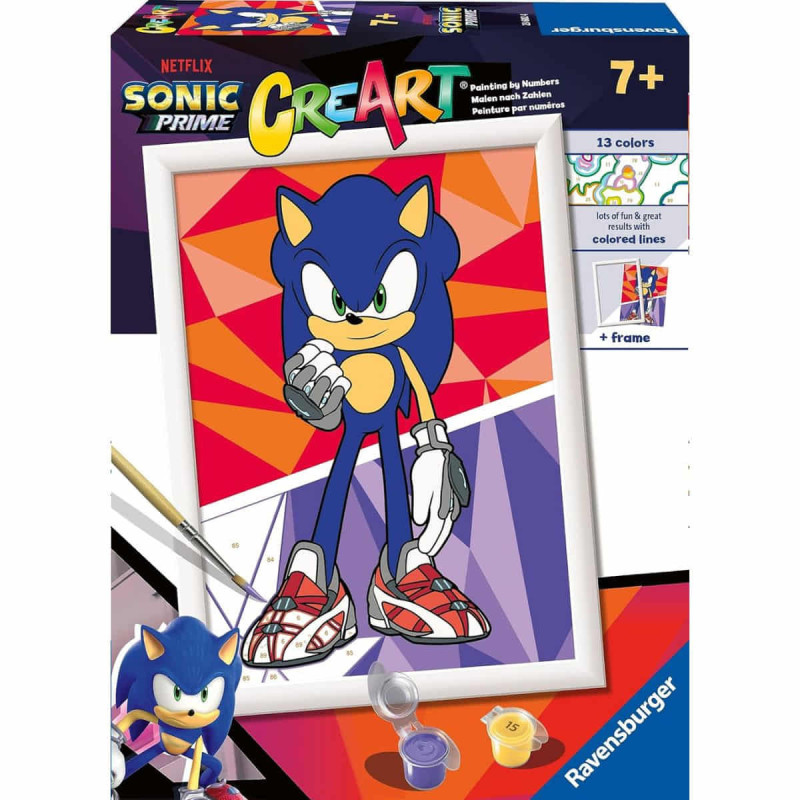 Imagen creart sonic kit para pintar Imagen creart sonic kit para pintar