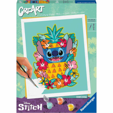 Imagen creart stitch disney kit para pintar