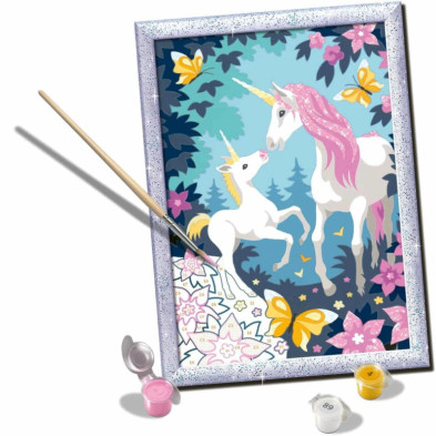 imagen 2 de creart unicornios glitter kit para pintar