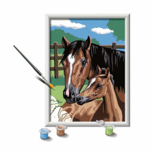 Imagen 1 creart caballos serie d ravensburger