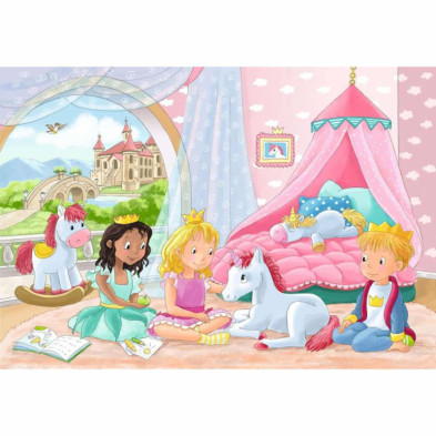 imagen 2 de puzzle amistad encantadora 2x12 piezas