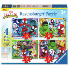 Imagen puzzle 4 en 1 spidey 10