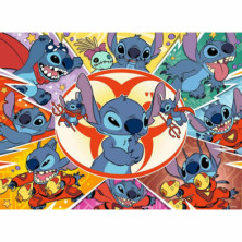 imagen 1 de puzzle stitch disney 100 piezas xxl