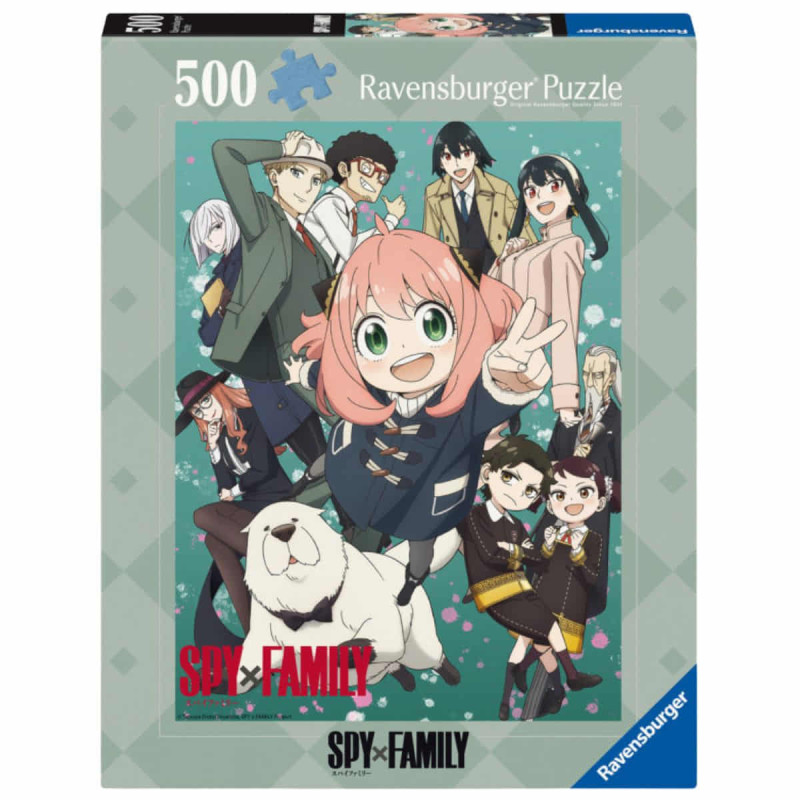 Imagen puzzle spy x family 500 piezas ravensburger