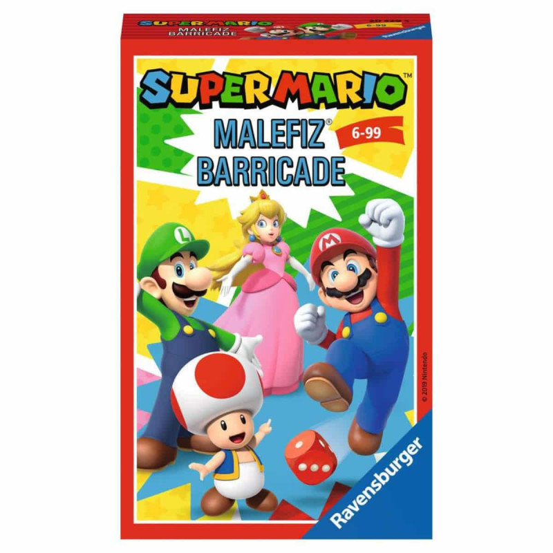 Imagen juego super mario malefiz barricade ravensburger
