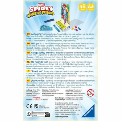 imagen 1 de juego spidey and his amazing friends ravensburger