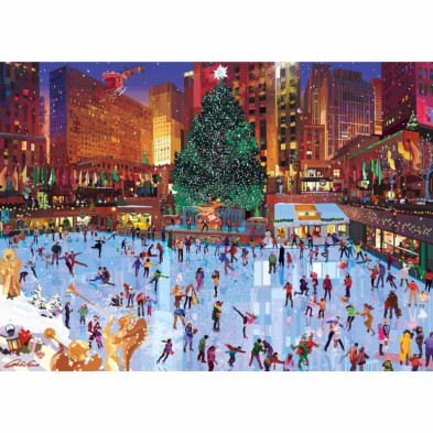 imagen 1 de puzzle rockefeller center 1000 piezas ravensburge