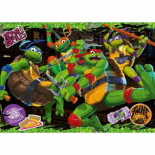 imagen 1 de puzzle tortugas ninja 60 piezas ravensburger