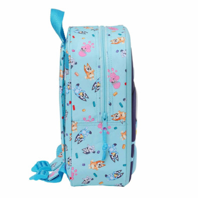 imagen 2 de mochila guarderia bluey 3d 27cm