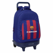 Imagen mochila fc barcelona 45cm con carro safta