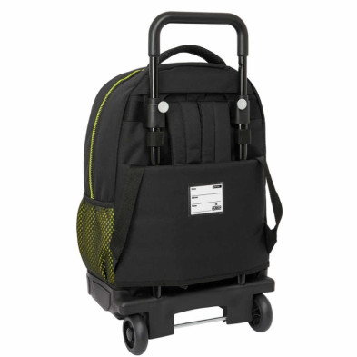 imagen 2 de mochila con ruedas negra munich safta