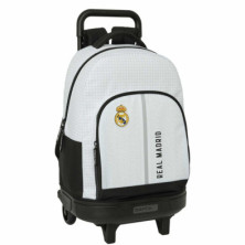 Imagen mochila con ruedas real madrid 45cm 1ª equipación