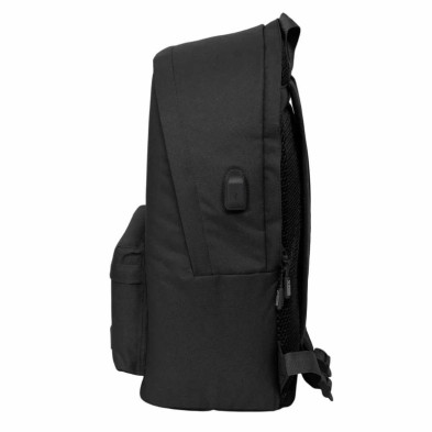 imagen 4 de mochila doble munich 44cm negra safta