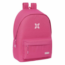 Imagen mochila doble munich 44cm fucsia safta