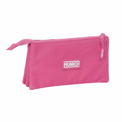 imagen 1 de portatodo triple munich fucsia safta