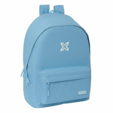 Imagen mochila doble munich 44cm azul safta