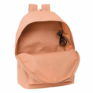 imagen 3 de mochila doble munich 44cm naranja safta