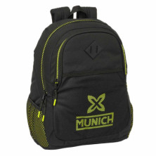Imagen mochila escolar munich 44cm negra safta