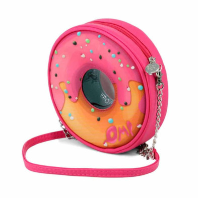 Imagen 1 ohmypop bolso redondo pinknut
