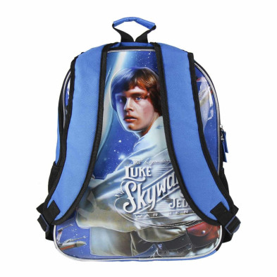 Imagen 3 mochila reversible 41cm star wars