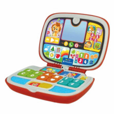 Imagen ordenador baby laptop clementoni - amigos animales