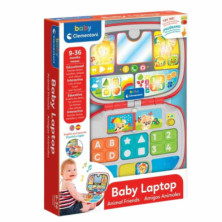 imagen 1 de ordenador baby laptop clementoni - amigos animales
