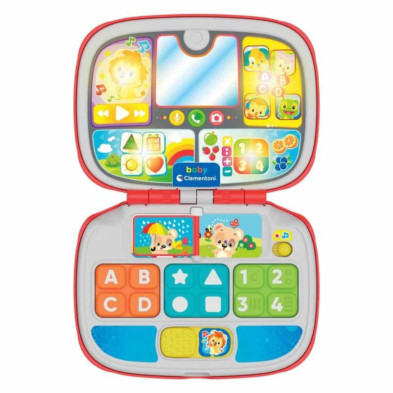 imagen 3 de ordenador baby laptop clementoni - amigos animales