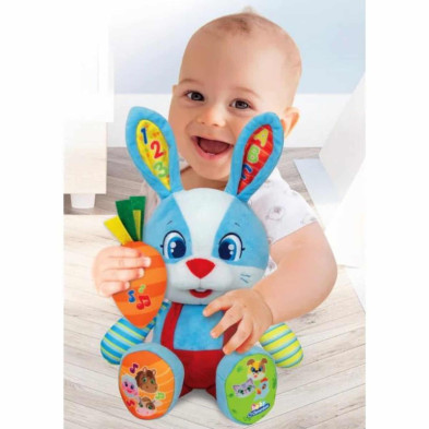 imagen 2 de peluche interactivo valentín el conejo parlanchín