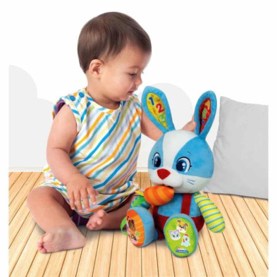 imagen 3 de peluche interactivo valentín el conejo parlanchín