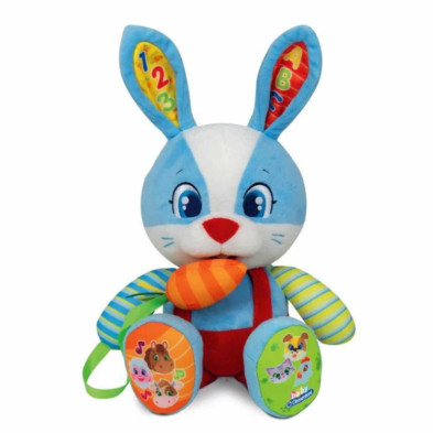 imagen 4 de peluche interactivo valentín el conejo parlanchín