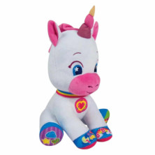 Imagen peluche interactivo baby unicornio con luz y sonid