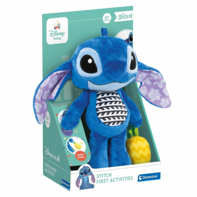 imagen 1 de peluche actividades stitch clementoni - disney bab