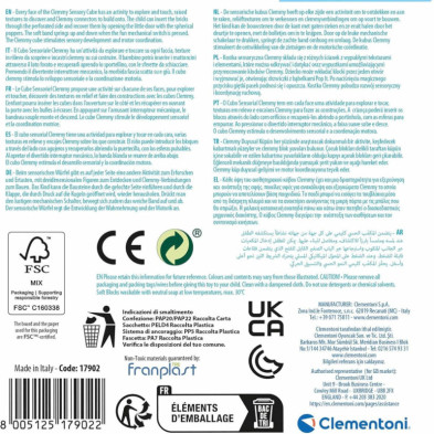 imagen 3 de juego clemmy cubo sensorial y actividades clemento