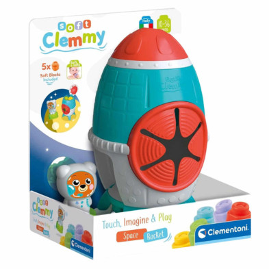 imagen 1 de juego clemmy cohete sensorial clementoni