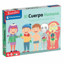 Imagen juego educativo el cuerpo humano clementoni