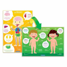 imagen 3 de juego educativo el cuerpo humano clementoni